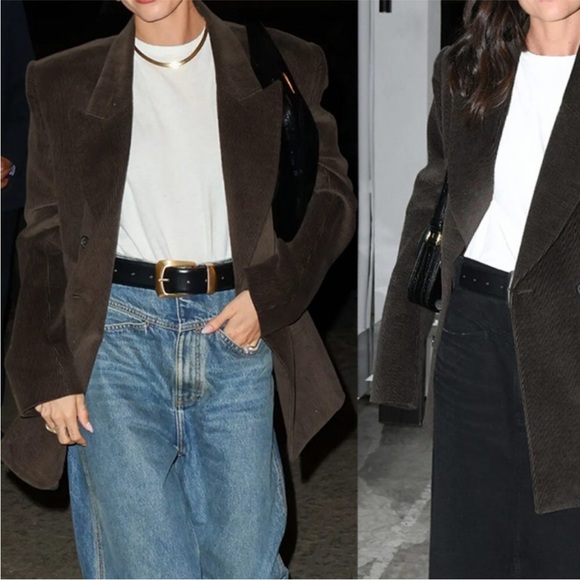 Khaite Tanner Blazer Brown Size 6 - Picture 11 of 11